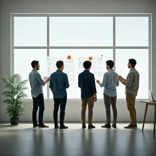 Horizon team reviewing analytics