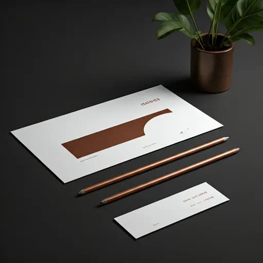 Ethos Coffee stationery and visual identity